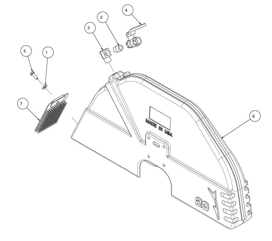 Section 13 Diagram and Parts List for MK-5007T 160641 MK Diamond Concrete Saw